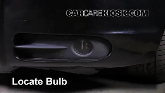 2008 Volvo C70 T5 2.5L 5 Cyl. Turbo Éclairage Feu antibrouillard (remplacer l'ampoule)